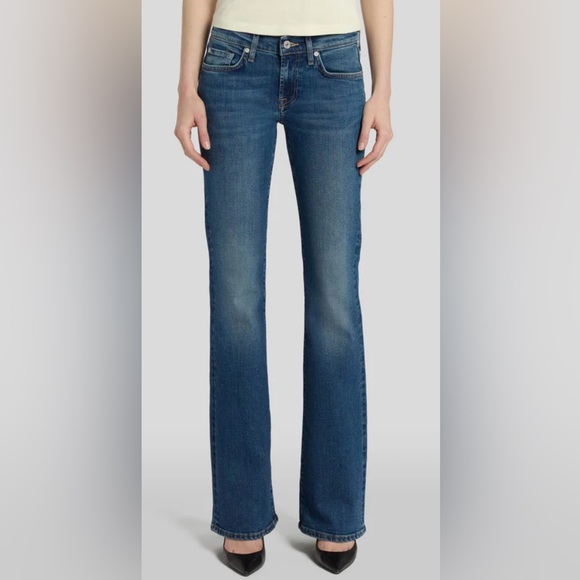 7 For All Mankind Denim - 7 For All Mankind Boycut Low Rise Bootcut Jeans size 32